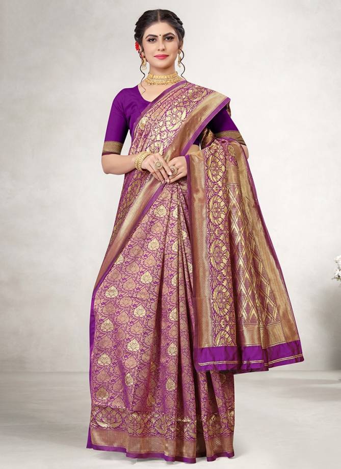 Lakshya Vidya 16 Designer Festive Wear Jacquard Silk Saree Latest Collection